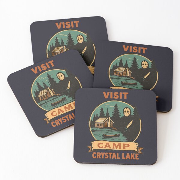 Item preview, Visit Camp Crystal Lake Adventure Vintage designed and sold by Retr0Tshirts.