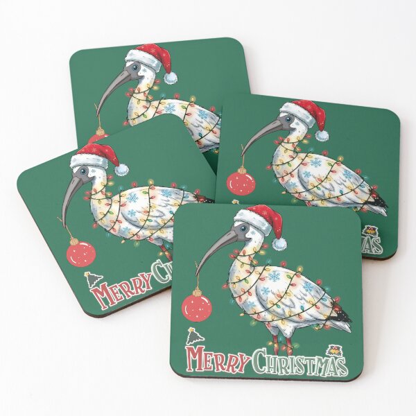 Item preview, Merry Christmas Bin Chicken, Australian Ibis xmas - Australian Christmas Gift Men Women Kids  designed and sold by Taylor  ART.