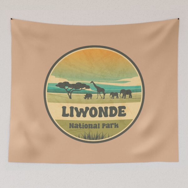 Item preview, Liwonde National Park Malawi Safari Adventure Art designed and sold by CynthiaGraphics.
