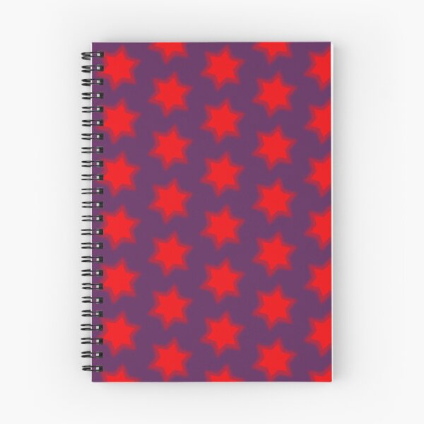 Item preview, Red Rounded Star Shape designed and sold by PrintMintStudio.