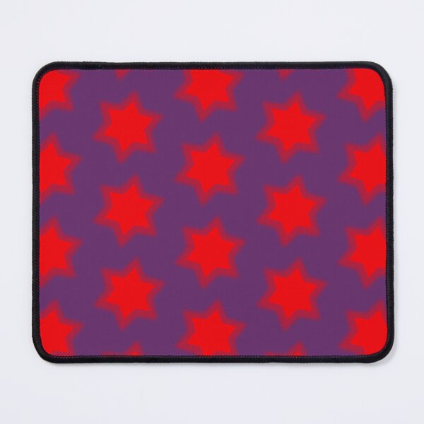 Item preview, Red Rounded Star Shape designed and sold by PrintMintStudio.