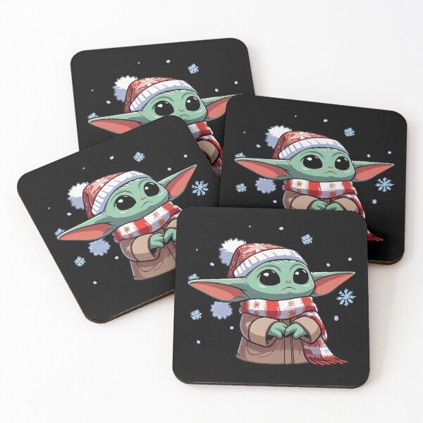 Item preview, Adorable Alien Baby with Santa Hat and Cozy Winter Scarf designed and sold by T-Chou.
