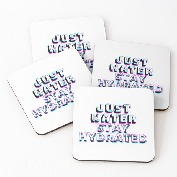 Item preview, Just water stay hydrated designed and sold by FutureWorldArt.