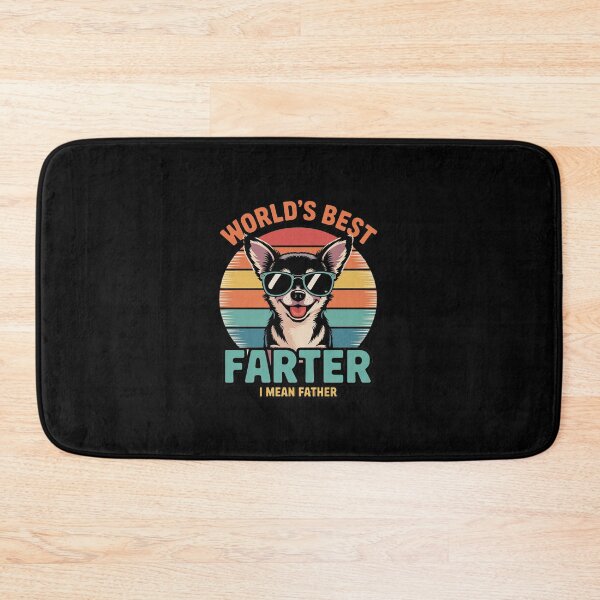 Item preview, Worlds Best Farter I Mean Father Best Dad Ever Cool Dog Mens  designed and sold by dainegilbert.