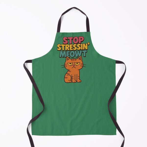 Item preview, Stop Stressin' Meowt designed and sold by FrictionMaxxing.