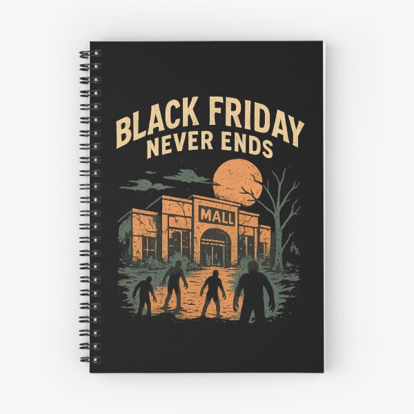 Item preview, Undead Mall Black Friday Never Ends designed and sold by Retr0Tshirts.