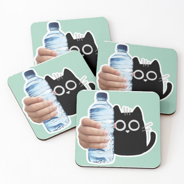 Item preview, Cat Threatens to Drink Water designed and sold by catsdothingz.