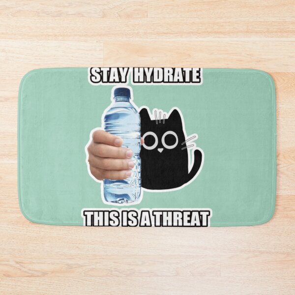 Item preview, Cat Threatens to Drink Water designed and sold by catsdothingz.