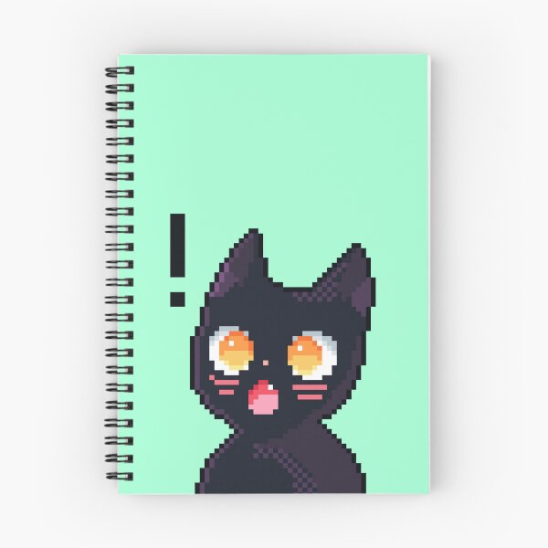Item preview, Pixel Art impressed cat designed and sold by PixelYonah.