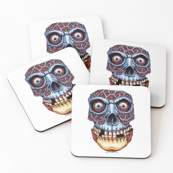 Item preview, They Live Colorful Detailed Skull Mask designed and sold by DonnaBradsha.