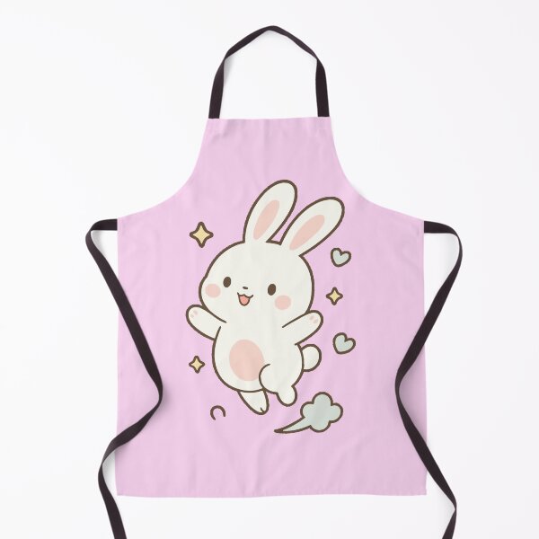 Item preview, Happy Bouncy Kawaii Bunny designed and sold by MoodimalsWorld.
