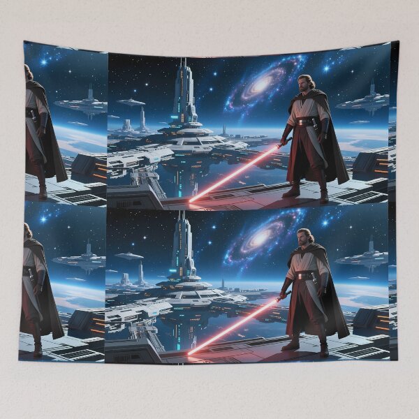 Item preview, Him Epic Space Fantasy Adventure Iconic Heroes Villains designed and sold by ART ATTACK ZONE.