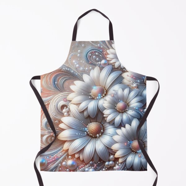 Item preview, Delicate Pearl Daisies Flowers designed and sold by purplesensation.