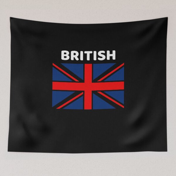 Item preview, BRITISH (white letters) designed and sold by dantaylor2244.