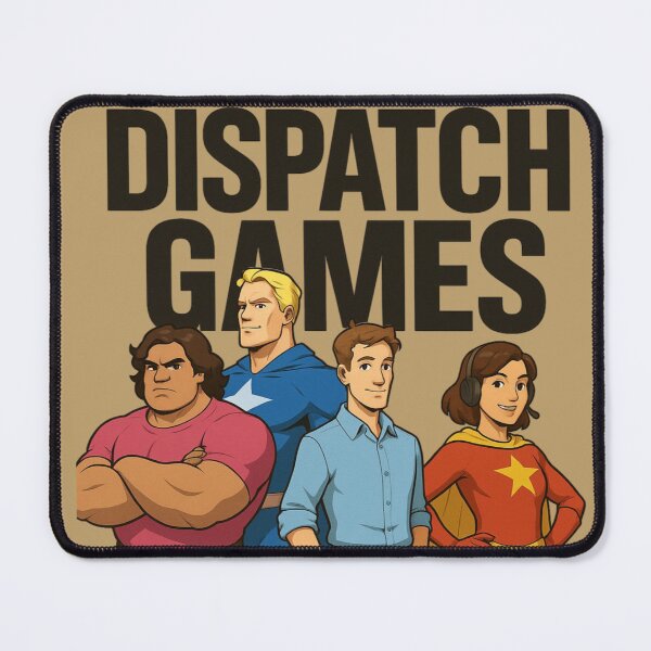 Item preview, Retro Gaming Team T-Shirt | Superhero Squad Tee | Dispatch Games Vintage Style designed and sold by zevorgue.