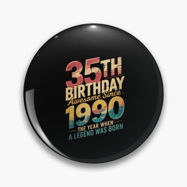 Item preview, 35 Year Old 1990 35th Birthday  designed and sold by dainegilbert.