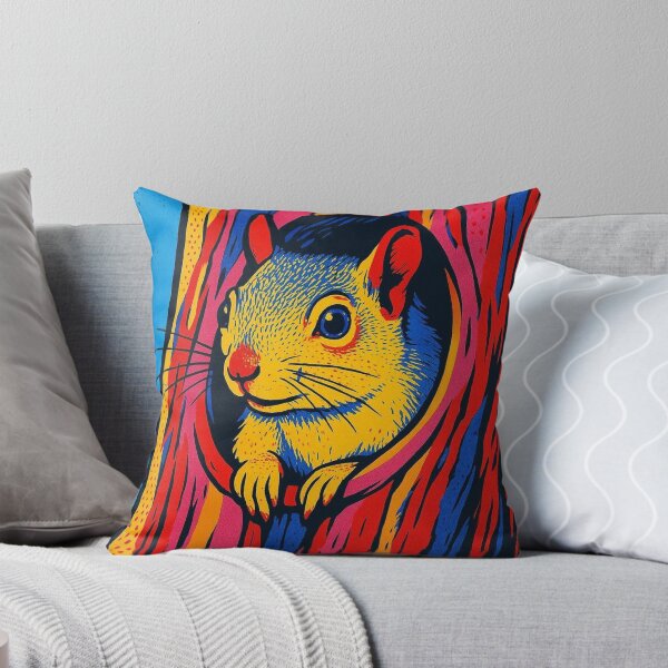 Item preview, Colorful cute squirrel  designed and sold by Dogandesighn.