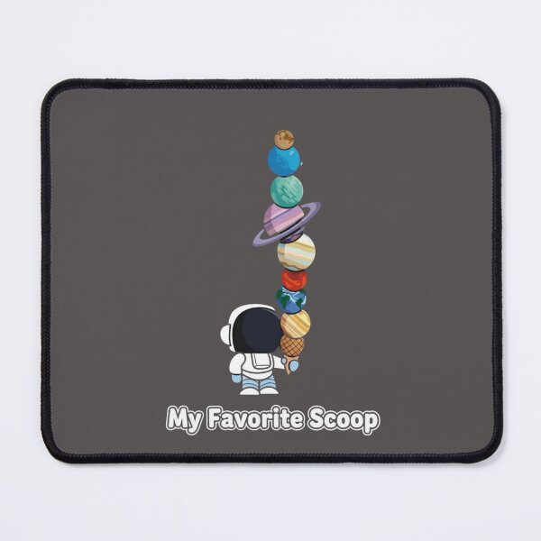 Item preview, Astronaut Holding Planet Ice Cream designed and sold by TextAura™.