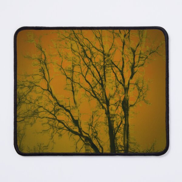 Item preview, Weeping Tree - Abstract Glass Art in Orange Brown designed and sold by WD-Artist.