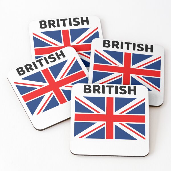 Item preview, BRITISH (black letters) designed and sold by dantaylor2244.