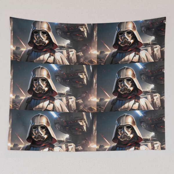 Item preview, Darth Epic Space Fantasy Adventure Iconic Heroes Villains designed and sold by ART ATTACK ZONE.