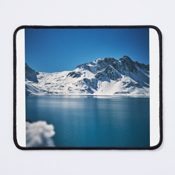 Item preview, Mountain Glacier Lake Photographic Print designed and sold by Mother-Nature65.