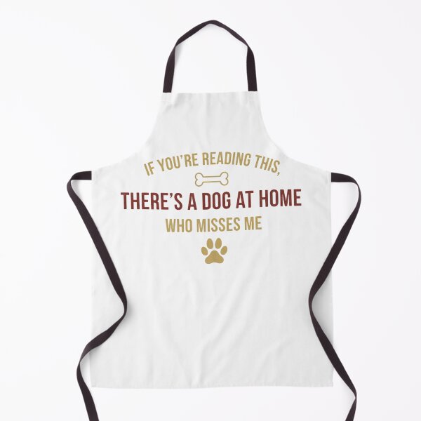 Item preview, Dog At Home Who Misses Me designed and sold by ifdogscouldclap....