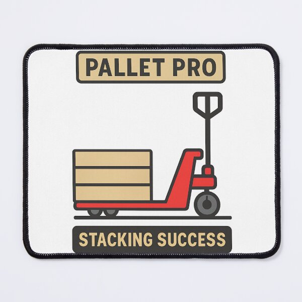 Item preview, Pallet Pro Stacking Success Pallet Jack Design variant designed and sold by TeeTimeTreasure.