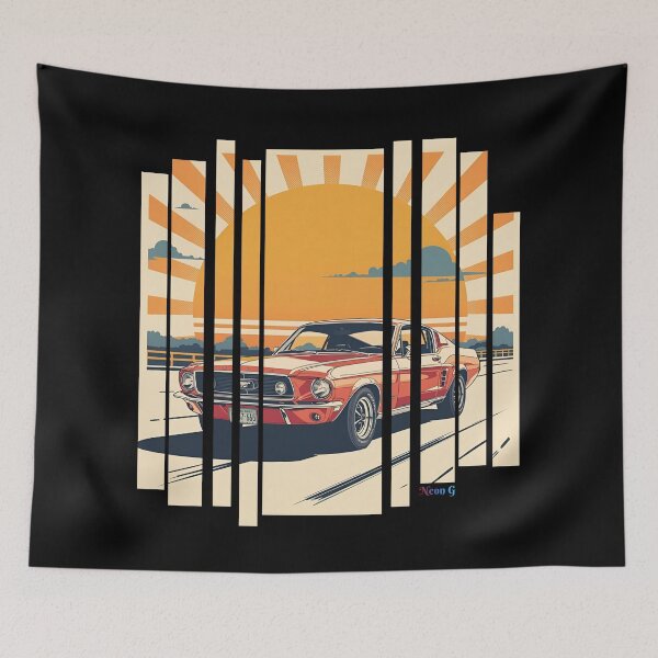 Item preview, 1967 For Mustan Fastbac, retro illustration 11 designed and sold by Neon G.