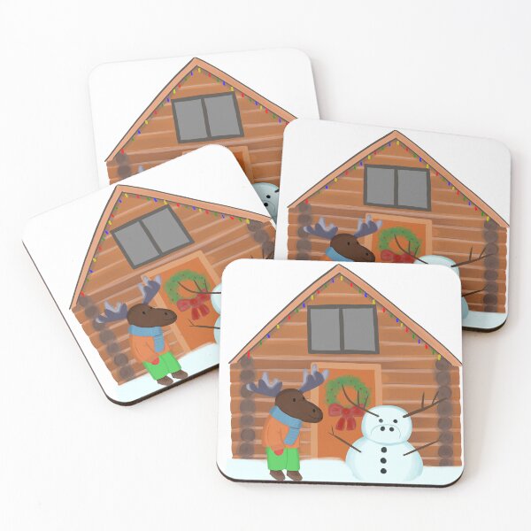 Item preview, Christmas Moose designed and sold by Adaptixstudio.