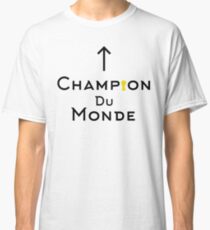 Champion du monde - black Classic T-Shirt