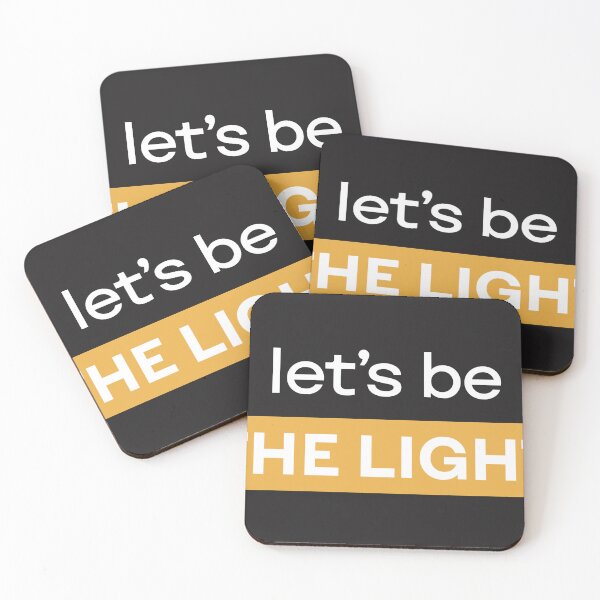 Item preview, Let’s be the light designed and sold by Christian vibe.
