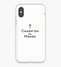Champion du monde - black iPhone Case