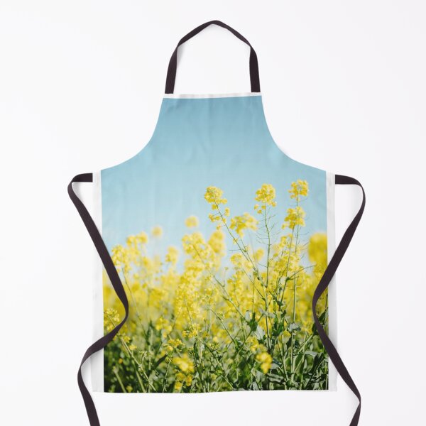 Item preview, Yellow Flowers Blue Sky Photographic Print designed and sold by Mother-Nature65.