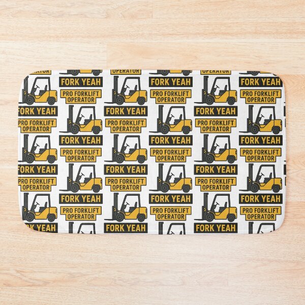 Item preview, Pro Forklift Operator Fork Yeah Warehouse Humor Design designed and sold by TeeTimeTreasure.