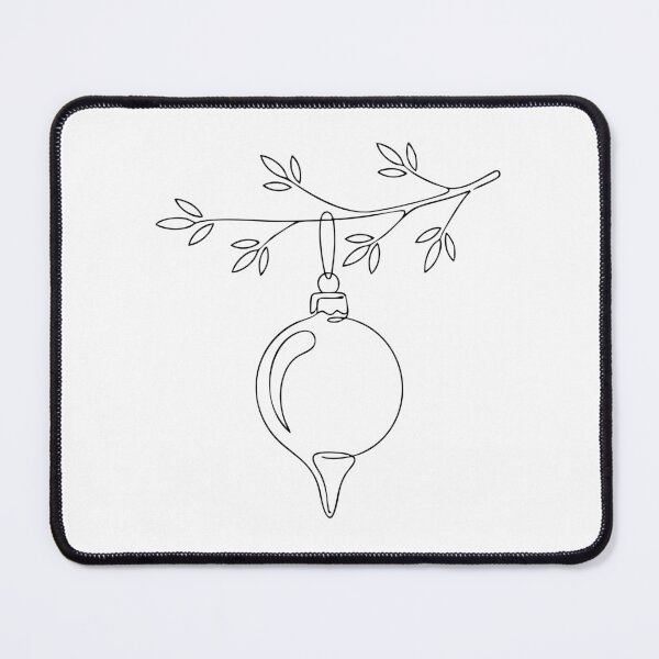 Item preview, Elegant Ornament Christmas - Minimalist Holiday Branch designed and sold by Rediscover.