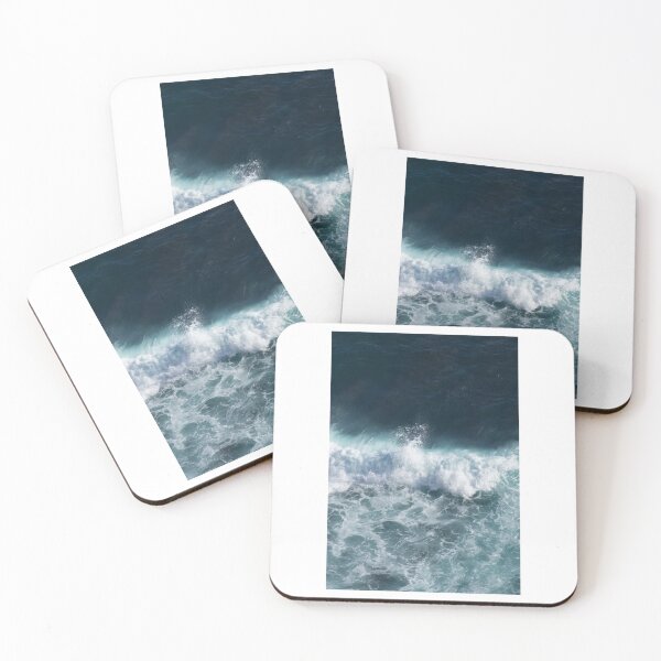 Item preview, Crashing Blue Waves Photographic Print designed and sold by Mother-Nature65.