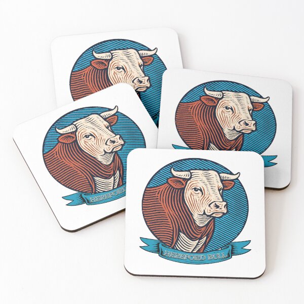 Item preview, Hereford Bull Emblem – Strength in Tradition designed and sold by ForeverPrintsOK.