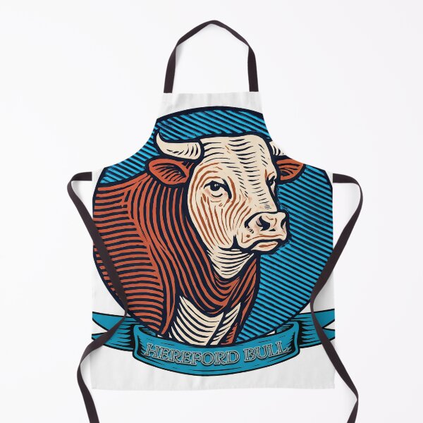 Item preview, Hereford Bull Emblem – Strength in Tradition designed and sold by ForeverPrintsOK.