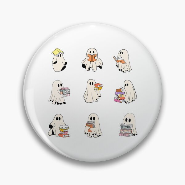 Item preview, Reading Sheet Ghost Cute Ghosts Reading Pack Book Set Spooky Book Lovers Gift Ideas designed and sold by sydne-ywong.