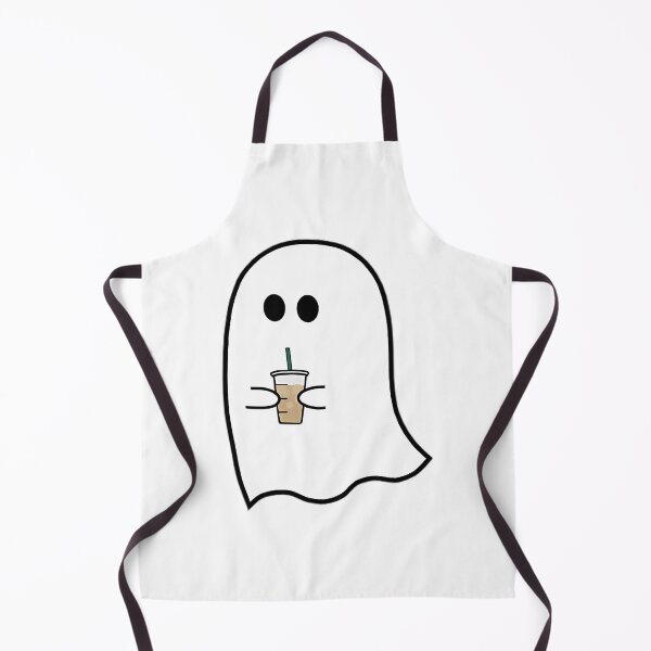 Item preview, Ghost Drinking Iced Coffee designed and sold by sydne-ywong.