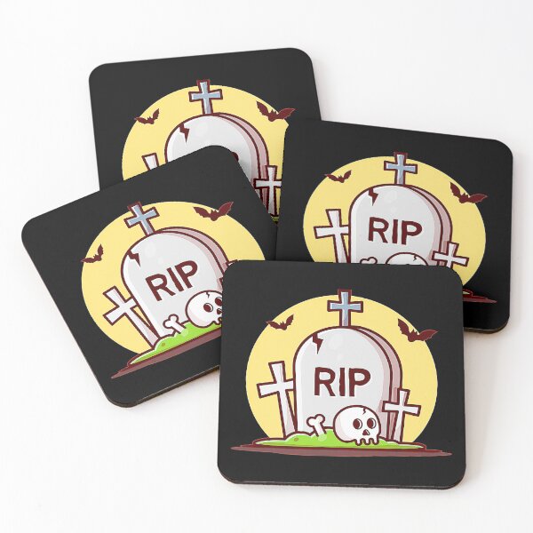 Item preview, Halloween Tombstone Cartoon Vector Icon Illustration designed and sold by HopelyLange.