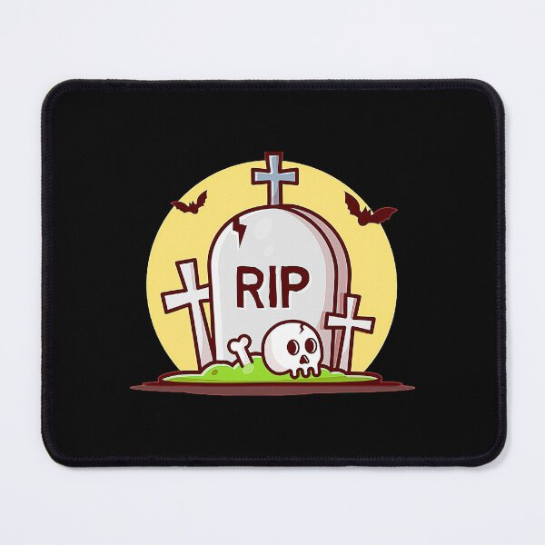 Item preview, Halloween Tombstone Cartoon Vector Icon Illustration designed and sold by HopelyLange.