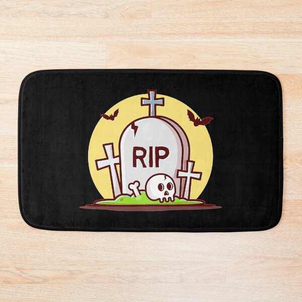 Item preview, Halloween Tombstone Cartoon Vector Icon Illustration designed and sold by HopelyLange.