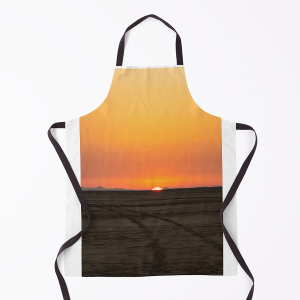 Item preview, Setting Sun Over Desert Tracks Photographic Print designed and sold by Mother-Nature65.