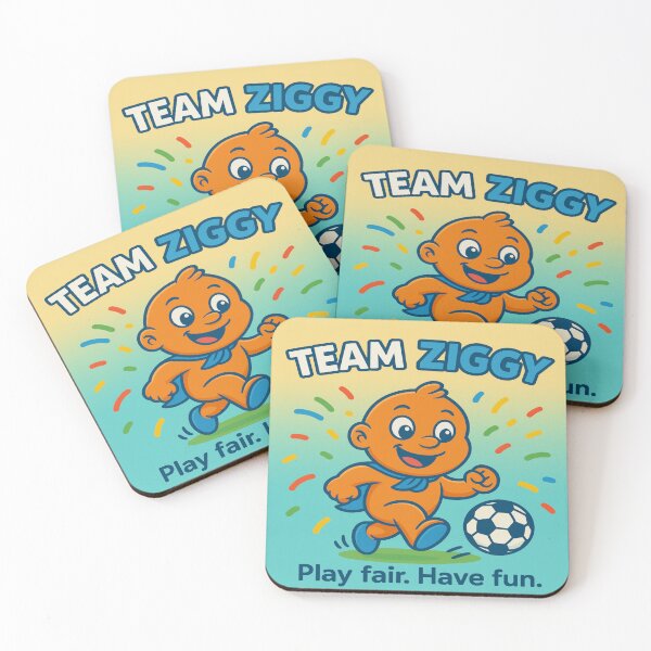Item preview, Team Ziggy Kids Football Design designed and sold by ziggyshop.