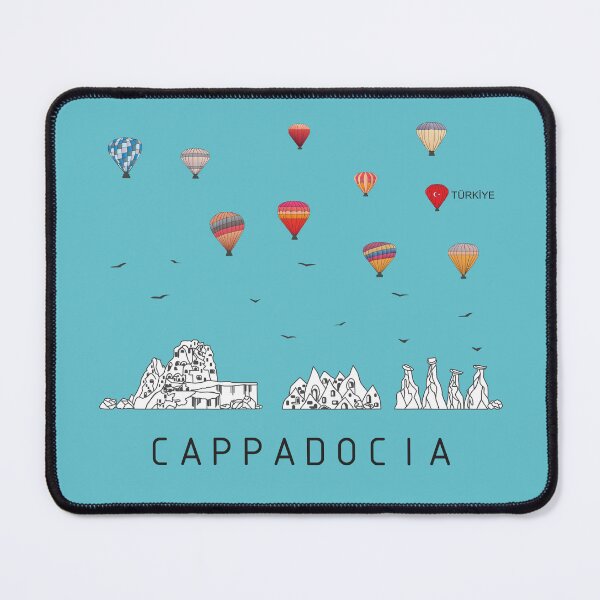 Item preview, Cappadocia Sticker Pack • Hot Air Balloons & Fairy Chimneys • Türkiye Travel Art designed and sold by FilizDesigner.