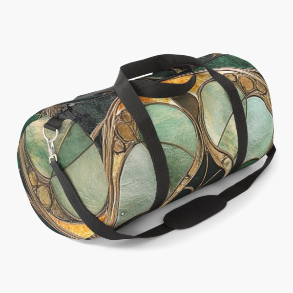 Item preview, Stained Glass Vintage Jade & Steel Mosaic Mandala Pattern designed and sold by GrinGalore.