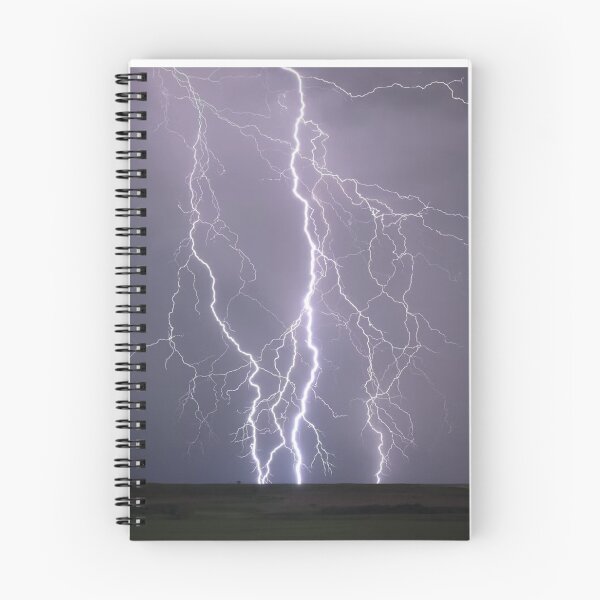 Item preview, Fork Lightning Grey Sky Photographic Print designed and sold by Mother-Nature65.