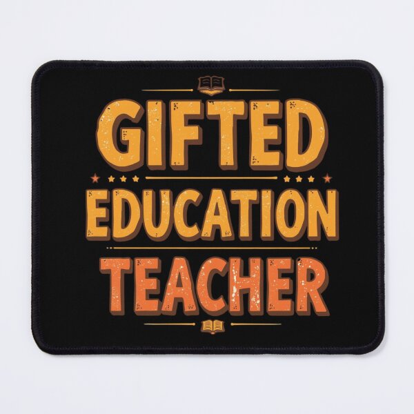 Item preview, Gifted education Teacher - Funny Quote Design designed and sold by Happyhoo1.